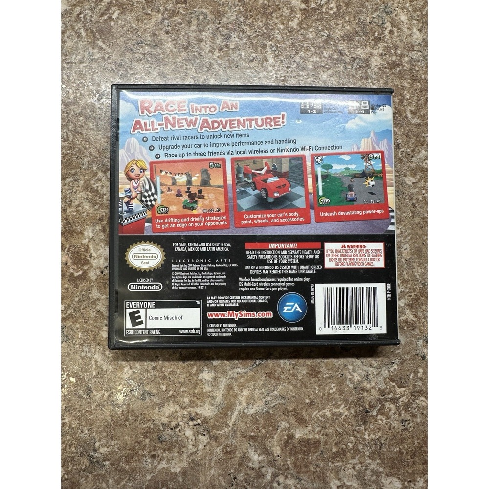 MySims Racing‎ (Nintendo DS, 2009) Complete - Picture 2 of 3